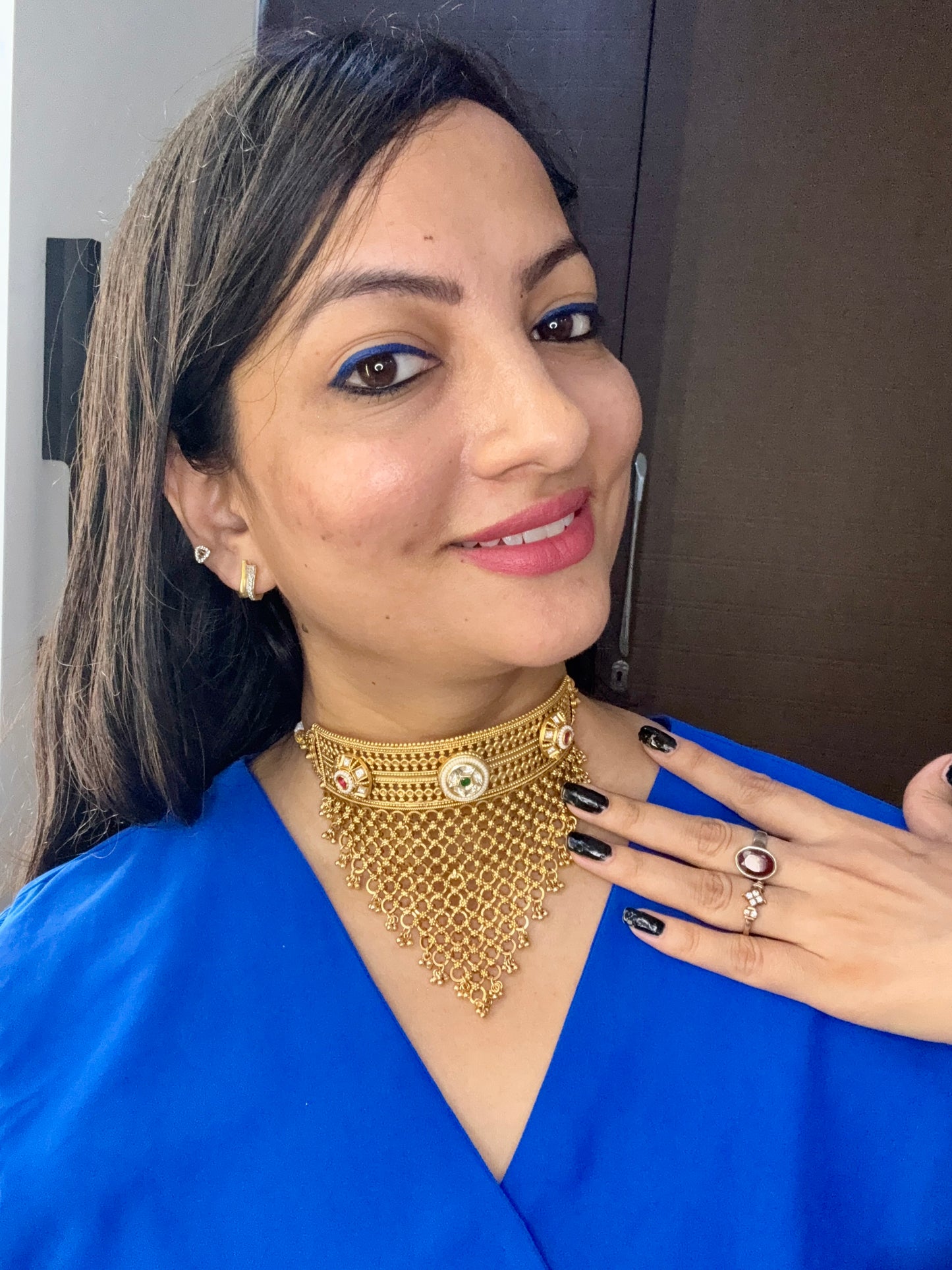 Gold Choker Set