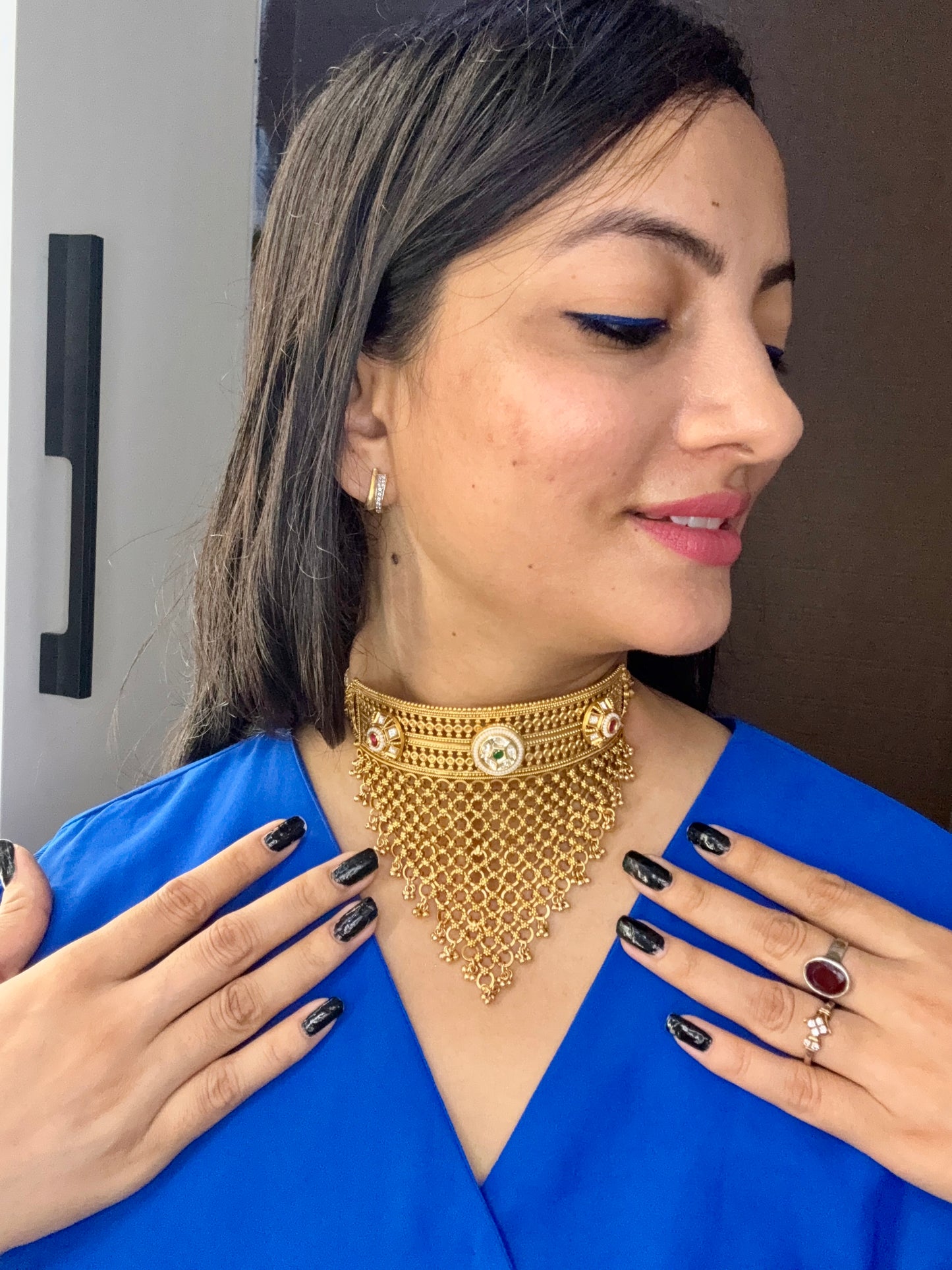 Gold Choker Set