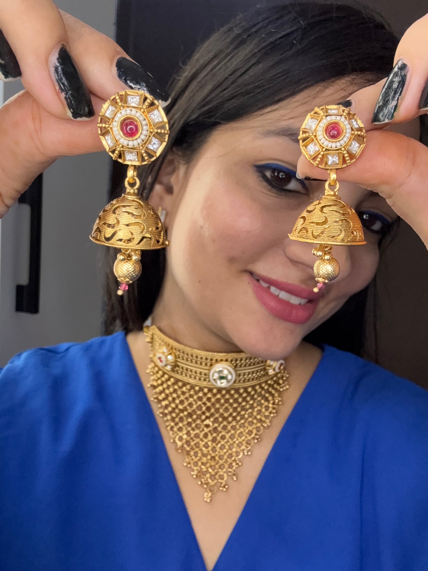 Gold Choker Set