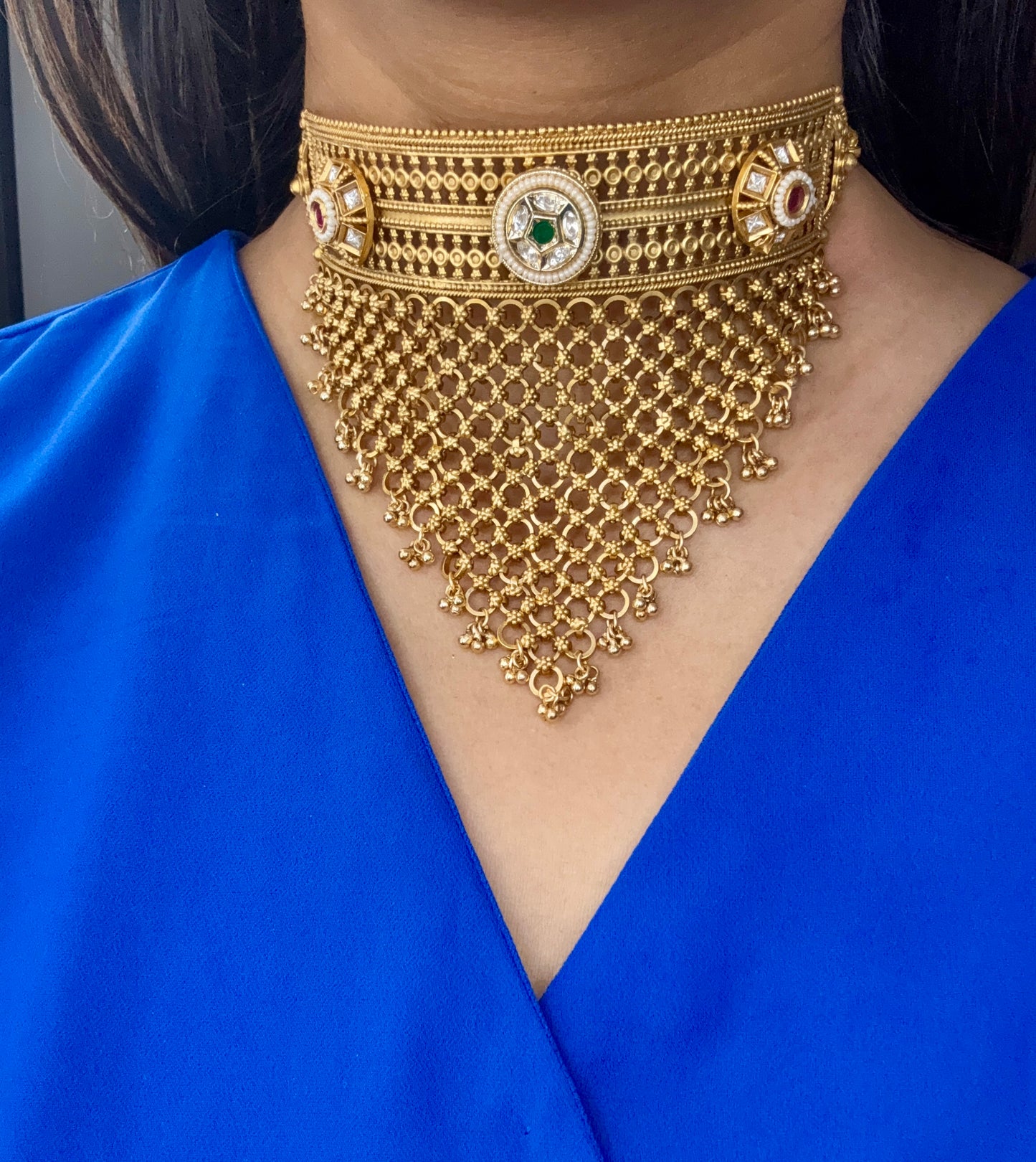 Gold Choker Set